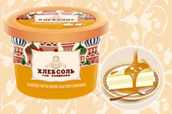 俄羅斯卡比索冰淇淋-起司玫瑰鹽焦糖-120ml-12盒/箱